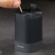thumbnail image 5 of Automatic Toothpick Dispenser | Plastic Toothpick Container with One-Touch Release | Hygienic Storage Box | Compact 3.74x2.16x2.16 in | Holds 150 Toothpicks | White Blue Gray Green, 5 of 8