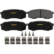 Goodyear Brakes GYD606 Truck and SUV Carbon Ceramic Rear Disc Brake Pads Set