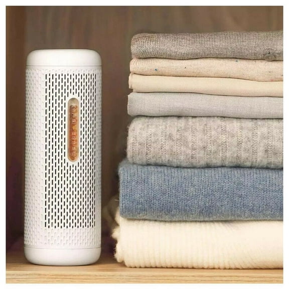 Energy-Saving Dehumidifier For Laundry Rooms And Cellars, Small Eco-Friendly Design Portable Dehumidifier With Quiet Operation, Renewable Dehumidifier Desiccant Crystals For Home