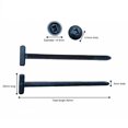 thumbnail image 4 of Nylon Universal Cable Title Beban Correas Unión Multipropósito para El Cuerpo Del Automóvil (100pcs), 4 of 9