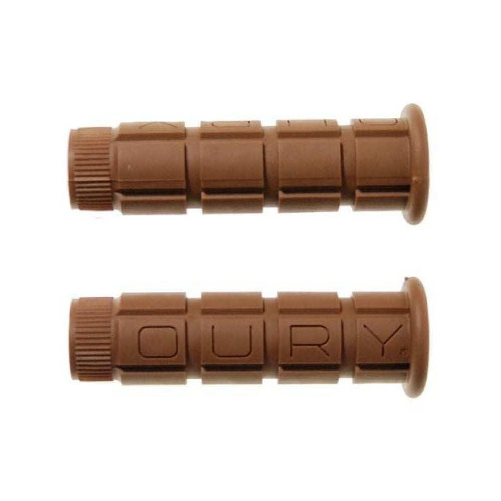 Oury Grips Road Motorcycle Grips Muddy Brown