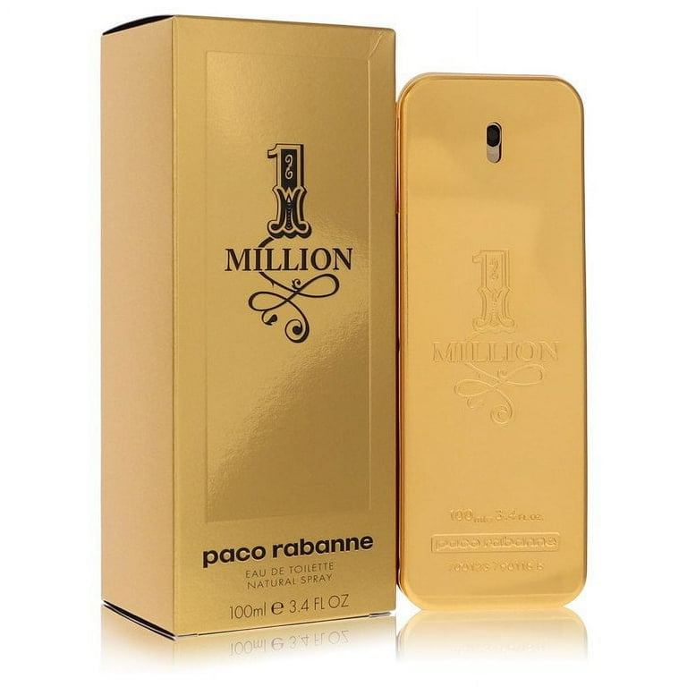 Paco Rabanne 1 Million Eau De Toilette Spray 3.4 oz Men's