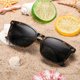 thumbnail image 3 of Gafas de sol DUSHINE polarizadas de estilo retro clásico para mujer, 3 of 7