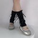 thumbnail image 1 of Ruifaya Calcetines Sweet Socks Calcetines de mujer con lazo en el medio Calcetines de punto para niños Cubre media pierna Apilados /, 1 of 7
