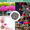 thumbnail image 6 of 12-Pack Wicker Rattan Balls 40mm/1.6 Inch Decorative Orbs Vase Fillers Bowl for Christmas/Weddings/Thanksgiving/DIY Crafts/Home Decor [Gray], 6 of 6