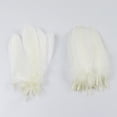 thumbnail image 4 of 50 piezas de plumas de ganso naturales grandes para hacer joyas, atrapasueños, manualidades DIY Blanco, 4 of 8