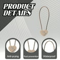 thumbnail image 2 of MELIVO Bike Lock,15.75" Motorcycle Lock,Cable Bicycle Lock Bike Lock Cable,Gold, 2 of 6