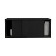 thumbnail image 6 of We Have Furniture Wall Cabinet Bliss, Office, Black, 6 of 7