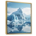 thumbnail image 2 of Designart "Majestic Ice of the Glacier II" Landscape & Nature Floater Framed Canvas Print, 2 of 7