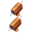 thumbnail image 1 of 2 Pcs Résistances Enroulées en Fil d'Aluminium 25W 30 Ohms 5 %, 1 of 5