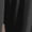 Black, variant on Vintage Solid Color T Shirt, Square Neck 3/4 Sleeve, Casual Pleated Loose Flowing Top, Black XL, Size S-XXXL