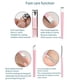 thumbnail image 5 of Kit de manicura Ecomeon acero inoxidable 18 piezas oro rosa, 5 of 5