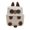 White, variant on Cute Cartoon Cat Mini Backpack for Elementary and Middle School Students,Lightweight School Bookbag and Travel Daypack for Campus,Outings and Daily Carry,Black