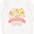 thumbnail image 3 of Inktastic Oma Loves Me Granddaughter for Girl Toddler Sweatshirt, 3 of 4