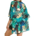 thumbnail image 4 of UVN Blouses for Women Print Kimono Plus Size Clothes Summer Casual Swimsuits Coverup Tops, 4 of 7