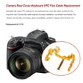 thumbnail image 2 of Maoww Rear Keyboards Flex Cable Professional Interior Components Repairing Fittings Sensitive Key Cables Set Replacement for D750, 2 of 6