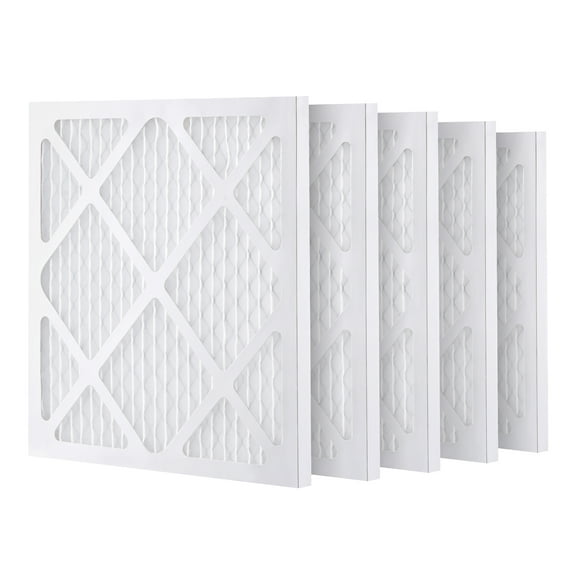 VEVOR Protective Pre Filters,5 Pack, 15.75'' x 15.75'' Air Filter Replacement, High-efficient Stage 1 Filters Compatible w/ BlueDri & VEVOR Scrubber, Air Purifiers, Water Damage Restoration Equipment