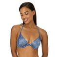 thumbnail image 4 of Maidenform® Love the Lift® Natural Boost Demi T-Shirt Underwire Bra 09428 Color: Blue Star Print Size: 38 C, 4 of 4