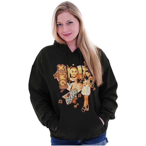 XOMG POP Music Fan Heart Bella Women Plus Size Hoodie Brisco Brands 2X