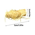 thumbnail image 3 of Wood Wool Fire Starters Natural Wax Tinder Bundles for BBQ Grilling Camping Hiking Fire Pit Charcoal Chimney Starter Fast Ignition Tool Kit, 3 of 6