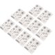 thumbnail image 1 of Sellos Para Hacer Tarjetas, Patrón De Hojas De Flores, Sellos Transparentes Multiusos Para Diario, 1 of 7