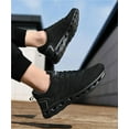 thumbnail image 2 of Mens Causal Fashion Sneakers Breathable Dress Oxfords Shoes Comfortable  Urban Walking Shoes, 2 of 11