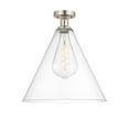 thumbnail image 2 of Innovations Lighting 616-1F-19-16 Berkshire Semi-Flush Berkshire 16" Wide Semi-Flush, 2 of 5