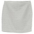 thumbnail image 2 of Pre-Owned Joseph Knitted Patterned Mini Skirt in Black and White Cotton, 2 of 2