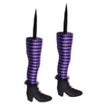thumbnail image 2 of Wosthever 2 piezas de estacas de pierna de de Halloween, botas de pierna de bruja, estaca de jardín para Halloween, accesorios de Kits de decoración para fiestas No.1, 2 of 6
