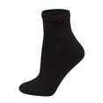 thumbnail image 3 of Hanes Women's Athletic Ankle Socks, Full Sole Cushion, 10-Pairs Black 5-9, 3 of 6