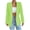 Green, variant on Womens Long Sleeve Blazers Casual Open Front Button Slim Work Blazer Jacket(Coffee,L)