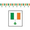 Saint Patrick's Day Irish Flag Shamrock Pennant Flag String Banner Decoration