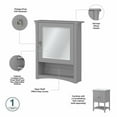 thumbnail image 6 of Bush Salinas Engineered Wood Double Vanity Set with Sinks in Gray, 6 of 7