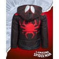thumbnail image 4 of Marvel Spider-Man Boys Snow Suit Set Spidey Miles Morales Insulated Boys Ski Jacket & Snow Bib 2 Piece, 4 of 7