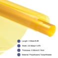 thumbnail image 2 of Uxcell Window Film, Glass Sun Blocking, Heat Control Self Adhesive Yellow Window Tint, 9.8x1.97ft for Home Office, 2 of 6