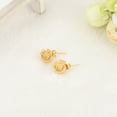 thumbnail image 2 of Isvgxsz Easter Decorations for the Home Fashion Ball Slide 925 Plated Ear Earrings Women Jewelry Gold Room Decor, 2 of 3