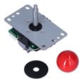 thumbnail image 1 of Joystick de Remplacement pour Console de Jeu Arcade, Joystick 5 Broches Joystick 4-8, Nouveau Design de Mode d'Interface, Convient à la Console de Jeu PC///PSS/Mame Jamma, 1 of 8