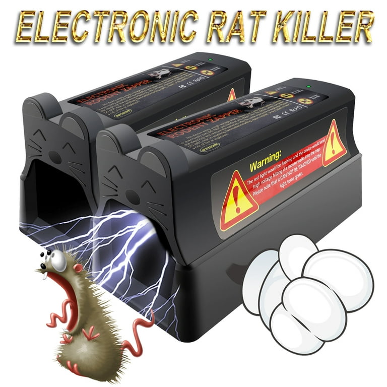 Teal Elite Rat Zapper - Electric Rodent Killer - Effective & Humane Mouse  Trap Killer for Rats & Mice - Safe & Clean