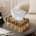 thumbnail image 4 of Ceramic Tissue Box Cover for Home Decoration, Abstract Vase-Style Tissue Holder for Bathroom Vanity, Bedroom, Kitchen, Living Room, Office Desk Centerpiece, 4 of 8