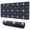 Dark Blue Sun, variant on Long Mouse Pads for Desk,Dark Blue Sun Moon Star Pattern Desk Mats on Top Of Desks, Desk Mouse Pad Extra Large with 3mm Non-Slip Base and Stitched Edge for Gaming,Office,Work,Home 31.5"x11.8"