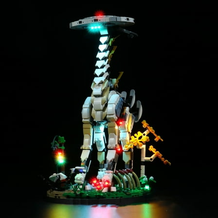 LED Lighting for Legos 76989 Horizon Long-necked Beast，Creative Light Kit Compatible with Legos 76989 -(NOT Included The Building Blocks Model Set)