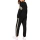 thumbnail image 5 of Conjunto de Dos Piezas Para Mujer, Estampado de Leopardo A Rayas, Bloque de Color, Manga Larga, Cuello Redondo, Tops, Pantalones Largos de Cintura Alta, Pantalones, Traje Informal Odeerbi  ODB-6, 5 of 8