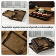 thumbnail image 5 of OFFIGAM Vintage Wooden Tea Tray Coffee Serving Tray for Home Kitchen Dining and Office Use - 1 Piece, 5 of 11