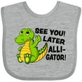 thumbnail image 3 of Inktastic See You Later Alligator Boys or Girls Baby Bib, 3 of 4