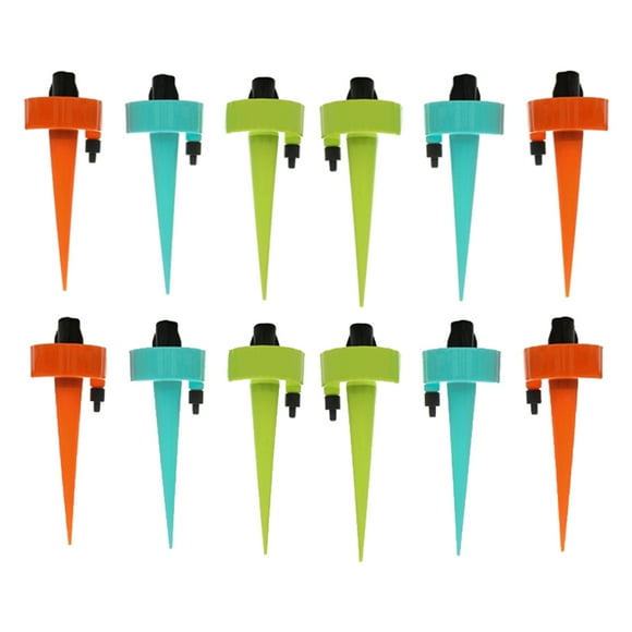 DOLITY 12pcs Automatic Self Watering Spikes Self-watering Probes Flower Drip Spikes