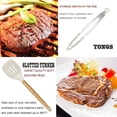 thumbnail image 2 of Kitchen Utensils Set- 35 PCs Cooking Utensils with Grater,Tongs, Spoon Spatula &Turner Made of Heat Resistant Silicone and Wooden Handles Kitchen Gadgets Tools Set for Nonstick Cookware, 2 of 6