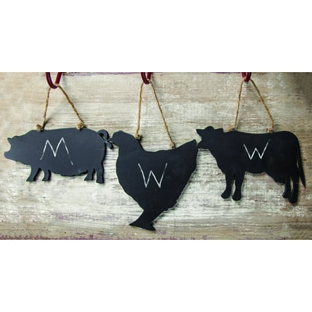 BARNYARD MINI BLACKBOARD ASST S/12