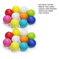 thumbnail image 6 of 20Pcs Golf Balls Vibrant Color High Rebound Strong Stability Lightweight Long Lasting Indoor Outdoor Practice Golf Balls, 6 of 6