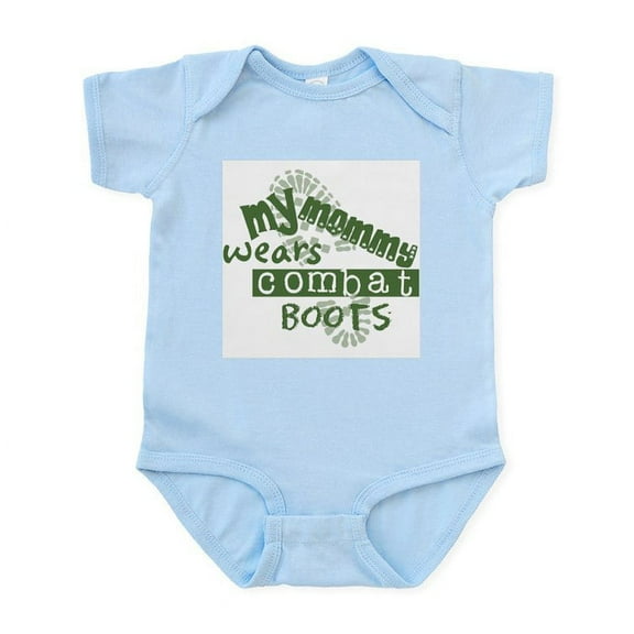 CafePress - MOMMYGREEN Body Suit - Baby Light Bodysuit, Size Newborn - 24 Months