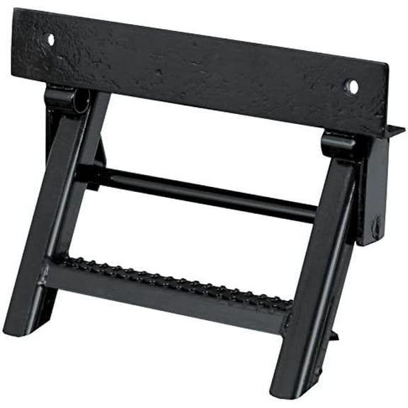 Buyers Products RS1 Black 1-Rung Retractable Truck Step